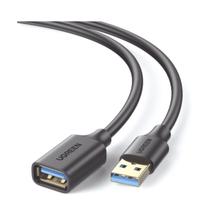 Cable Extensor USB 3.0 / 1 Metro / Macho-Hembra / 5 Gbps / Ultra Durabilidad / Núcleo de cobre estañado 28/22 AWG / Blindaje interior múltiple / Ideal para teclado, mouse , etc.