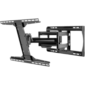 Soporte de Pared Articulado Paramount para Pantallas 39" a 90" / Extensión 542 mm / Capacidad 68KG / VESA 200x100 a 600x400 mm / Inclinación +15°-5° / Pivote ±90°