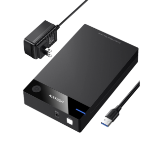 Carcasa de Disco Duro para 3.5" y 2.5" (Enclosure) | Con Cable USB 3.0 | Para HDD 3.5" / SSD 2.5" | SATA I/II/III | UASP | Hasta 16 TB | Compatible con Windows, Linux, Mac OS | No Requiere Controlador | Cable 1m | Incluye Adaptador d