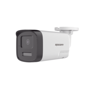 [Audio Bidireccional + Dual Light + ColorVu] Bala TURBOHD 4K (8 Megapixel) / Lente 2.8 mm / 40 mts IR EXIR + 40 mts Luz Blanca / Micrófono y Bocina Integrado / Exterior IP67 / Metal / dWDR