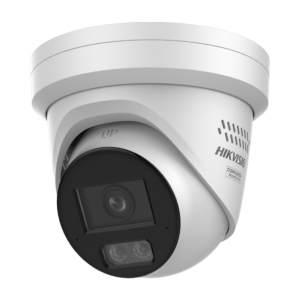 [Dual Light + ColorVu 3.0 + HikAI] Turret IP 8 Megapixel / Lente 2.8 mm / 30 mts IR + Luz Blanca / 2 Microfonos Integrados / Exterior IP67 / Estrobo Azul y Rojo / WDR 130 dB / ACUSENSE 3.0 / Metal / NEMA 4X / ACUSEEK