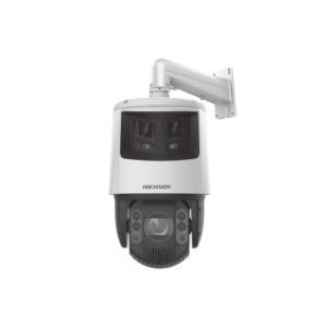 [TandemVu] PTZ IP 4 Megapíxel con Cámara Panorámica 6 Megapíxel / 32X Zoom / 200 mts IR / 30 mts Luz Blanca / ACUSENSE / IP66 / Alerta Audible y Luz Estroboscópica / Autoseguimiento / Hi-PoE / Alarmas I/O / Ultra Baja Il