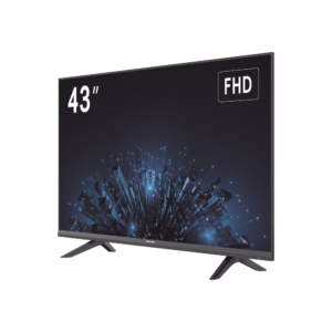 Monitor LED Full HD 43" / Ideal para Oficina y Hogar / Uso 24-7 / Entrada HDMI/VGA/USB / Compatible con Montaje VESA (200 X 200) / Bocinas Integradas