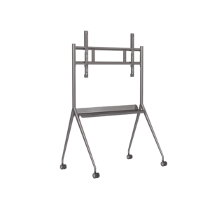 Montaje de Piso Móvil para Pantallas de 55"  hasta 75" / Compatible con VESA / Incluye Soporte para la Pantalla