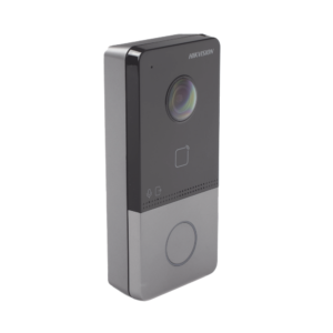 Videoportero IP 2 Megapixel / PoE Estandar / IP65 / Apertura desde Hik-connect / Soporta 1 Departamento y Hasta 6 Monitores / Soporta Tarjetas Mifare / 1 Salida Relay