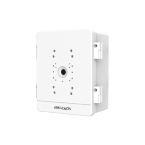 Caja para Videovigilancia para Exterior / Uso en Montaje o Pared / IP66 / IK10 / Dimensiones: 306 X 220 X 130 mm / Soporta 1 Dispositivo (PTZ, Bocina, Cámara Fija)