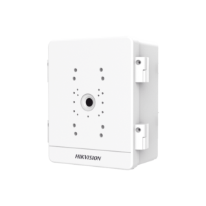 Caja para Videovigilancia para Exterior / Uso en Pared o Poste / IP66 / IK10 / Dimensiones: 387 X 432 X 225 mm / Soporta 3 Dispositivos (PTZ, Bocinas, Cámaras Fijas)