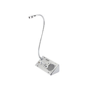 Sistema de Intercomunicación | Ideal para Ventanillas | Audio de voz de dos vías | 12V/1A 2W | Micrófono Interior + Micrófono Exterior