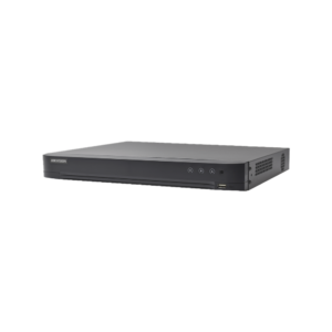[Audio Bidireccional] DVR 32 Canales TurboHD + 8 Canales IP / 5 Megapixel Lite - 3K Lite / Acusense / Reconocimiento Facial  / Audio por Coaxitron / 2 Bahías de Disco Duro / H.265+ / Salida de Video en Full HD