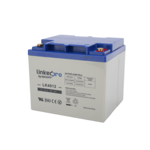 Batería 12 V 40 Ah AGM | Especial para Seguridad Electrónica | certificada UL | Vida útil 5 años | Terminales T2