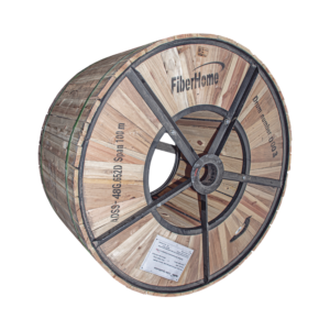 Carrete de 4 km de Fibra ?ptica A?rea (ADSS) G.652D, Monomodo de 48 Hilos, Exterior, Span 100, Loose Tube