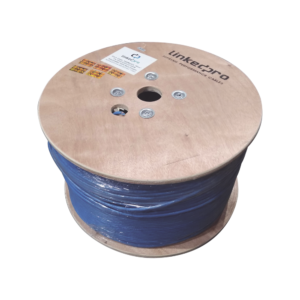 Bobina de 1000 Metros (3280.84 Pies) Cable Cat6+ Calibre 23 Alto Desempe?o, ETL, UL, Color Azul, Super Flexible, de 1000 Metros (3280.84 Pies), para Aplicaciones de CCTV, Video HD, y Redes de Datos