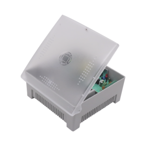 Fuente de Poder con Gabinete de 4 Salidas de 11 - 15 Vcc / 5 Amper /  Voltaje de Entrada: 96 - 264 Vca / Soporta Protección contra Sobrecorriente de Salida, Protección contra Cortocircuito / Led Indicador