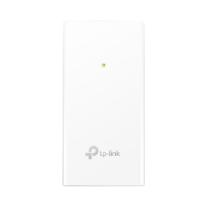 Inyector PoE Pasivo de 48V (18 Watts) / 2 puerto 10/100/1000 Mbps / Plug and Play / Montaje en Pared
