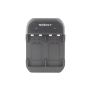 Cargador R?pido 2 Bah?as / Bater?as Ni-MH 9V / Cable USB Incluido / Adaptador de Corriente NO Incluido / Color Negro