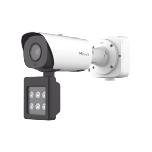 Cámara Bullet Inteligente con IA, Luz Suplementaria y Reconocimiento Vehicular para Monitoreo de Tráfico