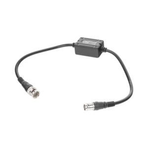 AISLADOR DE TIERRA por BNC / ELIMINE eficazmente los problemas en el video como el RUIDO, DIAFONIA, INDUCCIÓN e INTERFERENCIAS causadas por los lazos de tierra. Compatible con cámaras HD-TVI/CVI/AHD/CVBS de hasta 2 MP.
