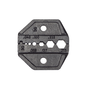 Matriz Ponchadora para RG58, RG59, RG62 y RG174. Compatible con Pinza Ponchadora VDV200-010