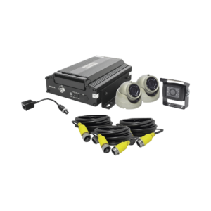 KIT DVR PARA VEHICULO /  INCLUYE /  CÁMARAS PARA INTERIOR /  CÁMARA PARA EXTERIOR, / 2MP AHD /  CABLES EXTENSORES / ADAPTADOR LAN.