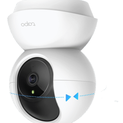 Cámara de Seguridad Wi-Fi Pan/Tilt, 2K Definition, Visión Nocturna 30 pies, 360° Horizontal, 114° Vertical, Detección de Movimiento, Audio Bidireccional, Alarma Sonora/Lumínica, MicroSD 256GB, Modo Privacidad