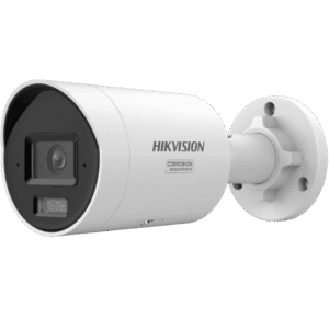 [Dual Light ] Bala IP 12 Megapixel (UHD) / Lente 2.8 mm / 40 mts Luz Blanca + 40 mts IR / ACUSENSE / Exterior IP67 / WDR 120 dB / PoE  / Micro SD / Metal / ACUSEEK / Captura Facial / NEMA 4X (Anticorrosión)