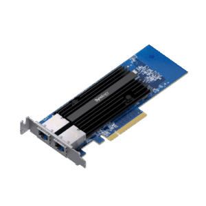 Adaptador de Red Synology E10G30-T2 | Doble Puerto 10 GbE | PCIe 3.0 x8 | Compatible con Synology | Link Aggregation.