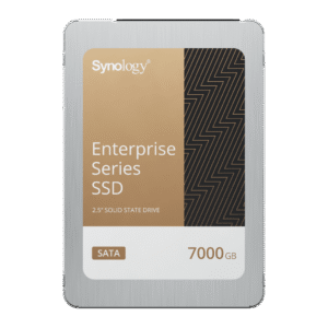 SSD SATA de 2,5" Serie Enterprise | 7000 GB | Alto Rendimiento Estable | Resistencia Empresarial | Protección de Datos Integral | Análisis de Vida Útil | Compatibilidad con Synology DSM | Garantía de 3 Años.