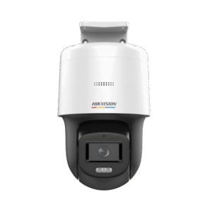 Domo PT IP 4 Megapixel / Lente 4 mm  / Luz Blanca 30 mts / dWDR  / PoE / IP66 / Micrófono y Bocina Interconstruido / Micro SD / Incluye Montaje de Pared y Techo