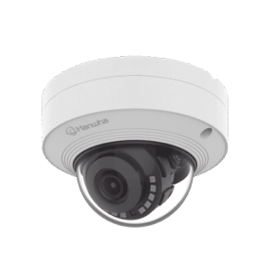 Cámara IP Tipo Domo con inteligencia artificial Antivandálica 5 Megapíxel / Lente 3 mm / IR 20M / WDR 120db / Exterior IP66 / IK10 / NEMA4X / H.265 & WiseStream / Conteo de personas y vehiculos