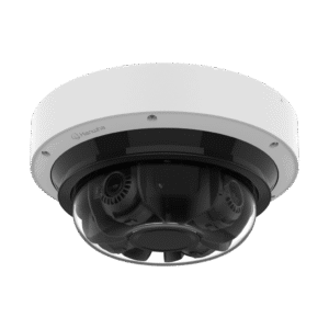 Camara Multi sensor 8MP x 4 CH con Inteligencia Artificial / Lente Motorizado de 3.3 a 5.7mm / WDR 120dB / Protección IP66 / IK10 / NEMA4X