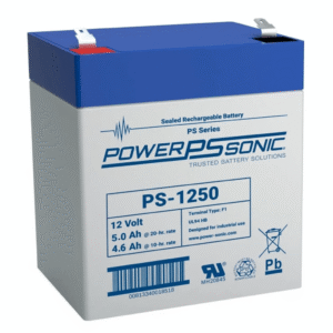 Batería 12V, 5.0AH, Para Respaldo, Tecnologías AGM/VRLA, 5 Años Vida Útil, Terminales F2, Reconocida UL