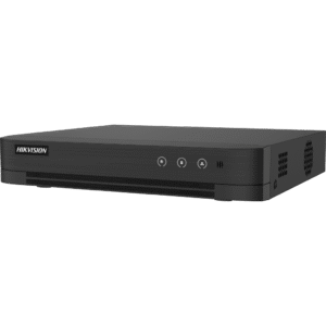 DVR 8 Canales TURBOHD + 8 Canales IP / 8 Megapixel (4K) / Audio Bidireccional / ACUSENSE / 1 Bahía de Disco Duro / Salida de Video en Full HD / H.265+