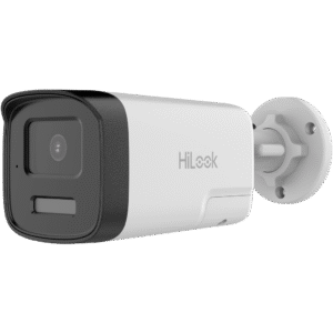 [Audio Bidireccional + Dual Light + ColorVu] Bala TURBOHD 3K (5 Megapixel) / Lente 2.8mm / 40 mts IR EXIR + 40 mts Luz Blanca / Micrófono y Bocina Integrado / Exterior  IP67 / Metal / dWDR