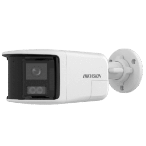 CÁMARA RED BALA FIJA INTELIGENTE HÍBRIDA 6 MP / LUZ SMART HYBRID LARGO ALCANCE / 180° CAMPO DE VISIÓN / COMPRESIÓN H.265+ / ALMACENAMIENTO SD 512 GB / EXTERIOR IP67 / AUDIO BIDIRECCIONAL / ALARMA ESTROBOSCÓPICA / DET