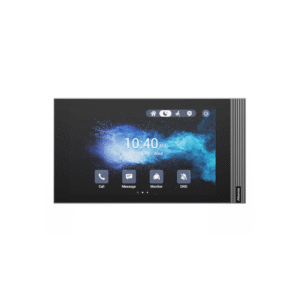 MONITOR LINUX / INSTALACIÓN HORIZONTAL O VERTICAL / COLOR GRIS OSCURO / POE  / WIFI 6 / 7 PULGADAS TÁCTIL /  8 ENTRADAS DE ALARMA / SIP