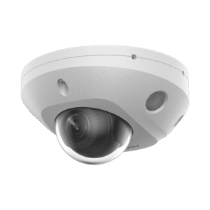 [Dual Light + 2 Micrófonos Integrados] Mini Domo IP 4 Megapixel / Lente 2.8 mm / 30 mts Luz Blanca + 30 mts IR / ACUSENSE / Exterior IP67 / IK08 /  WDR 120 dB / PoE / ONVIF / MicroSD / ACUSEEK
