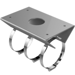 Montaje de Poste  para Exterior / Compatible con PTZ HIKVISION / epcom / HiLook