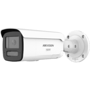 [Dual Light + ColorVu 3.0 + HikAI] Bala IP 4 Megapixel / Lente 4 mm / 60 mts IR + Luz Blanca / Exterior IP67 / Estrobo Azul y Rojo / WDR 130 dB / ACUSENSE 3.0 / Metal / NEMA 4X / ACUSEEK