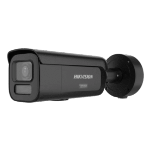 [Dual Light + ColorVu 3.0 + HikAI] Bala IP 4 Megapixel / Lente Mot. 2.8 a 12 mm / 60 mts IR + Luz Blanca / Exterior IP67 / WDR 130 dB / ACUSENSE 3.0 / Microfono Integrado / Metal / NEMA 4X / ACUSEEK