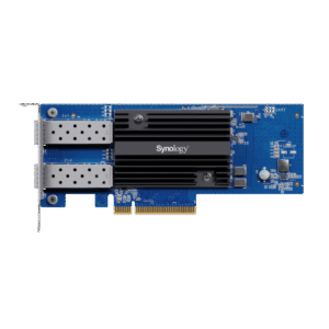 Adaptador de Red SFP+ de 10 GbE de Doble Puerto | Compatible con Synology | PCIe 3.0 x8 | Link Aggregation | Jumbo Frame 9 KB | Garantía de 5 Años.