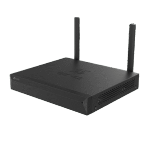 NVR 3K (5 Megapixel) / Para 4 Cámaras / 2 antenas Wi-Fi / Compresión H.265 / Almacenamiento hasta 8TB / Salida HDMI-VGA / Compatible ONVIF