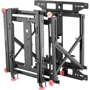 Soporte Muro para video wall LCD / Liberación Rápida / Para Pantallas 46"-60" / Ajuste Micro Sin Herramientas XYZ 1.5" / VESA 600x400 mm / Carga Máxima 56Kg / Gestión Integrada de Cables