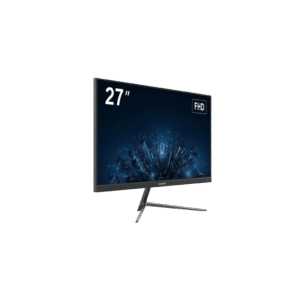 Monitor LED Full HD (1080p) de 27" / Bocinas Integradas / 100 Hz / Ideal para CCTV, Oficina y Hogar / Entrada HDMI-VGA / VESA (100 X 100) / Uso 24/7 / IPS / Ultra Delgado
