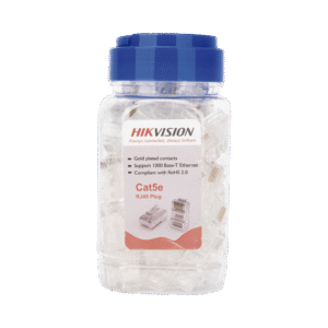 Bote con 100 Piezas de Plug Modular RJ45 / Cat 5e / Chapado en Oro a 15 Micras / Sin Blindaje / Facil Instalaci?n / Uso Interior / Soporta Norma TIA-568B / Cumple con RoHS 2.0