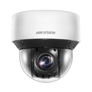 Mini Domo IP PTZ 4 Megapixel / 25X Zoom / 50 mts Luz Infrarroja Inteligente (Visión Nocturna) / Autoseguimiento / WDR 120 dB / PoE+ / IP66 / Ultra Baja Iluminación / MicroSD