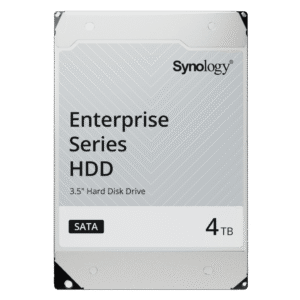 Disco Duro SATA de 3,5" Serie Plus / Capacidad 4TB / Interfaz SATA 6 GB/s / Tecnología CMR / MTBF de 1,2 Millón de Horas / Carga de Trabajo de 180 TB/año / Compatible con Synology DSM