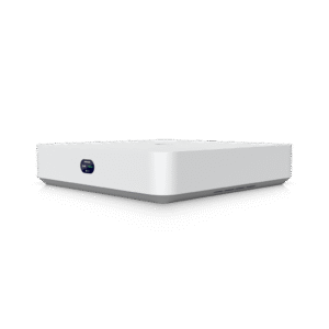 UniFi Protect UNVR-Instant – Grabador de Video en Red con Soporte para HDD de 3.5”, Switch PoE Integrado de 6 Puertos GbE (40W) y Puerto HDMI Viewport