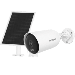 Kit Solar IP All in One / AOV / Bala IP 4 Megapixel / Lente 2.8 mm / Panel Solar + Batería de Respaldo de Litio (9000 mAh) / Conexión 4G / Audio de Dos Vías / IP66 / Micro SD