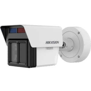 [DeepinView X] Bala IP Triple Lente 4 MP + 2 MP +2 MP  / Lente Fijo 4 MM +12 MM + 25 MM / Analíticos de 120 Metros de Distancia con Protección Perimetral / 2 Micrófonos y 1 Bocina / IP67 / IK10 / DARKFIGHTER 2.0 / 120 Mts IR