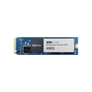 SSD 400 GB NVMe M.2 Serie Enterprise | SSD 400 GB | Alto Rendimiento Hasta 660000 IOPS Lectura | Resistencia Hasta 2900 TBW | Protección de Datos Integral | Análisis de Vida Útil | Diseñada para Sistemas Synology.